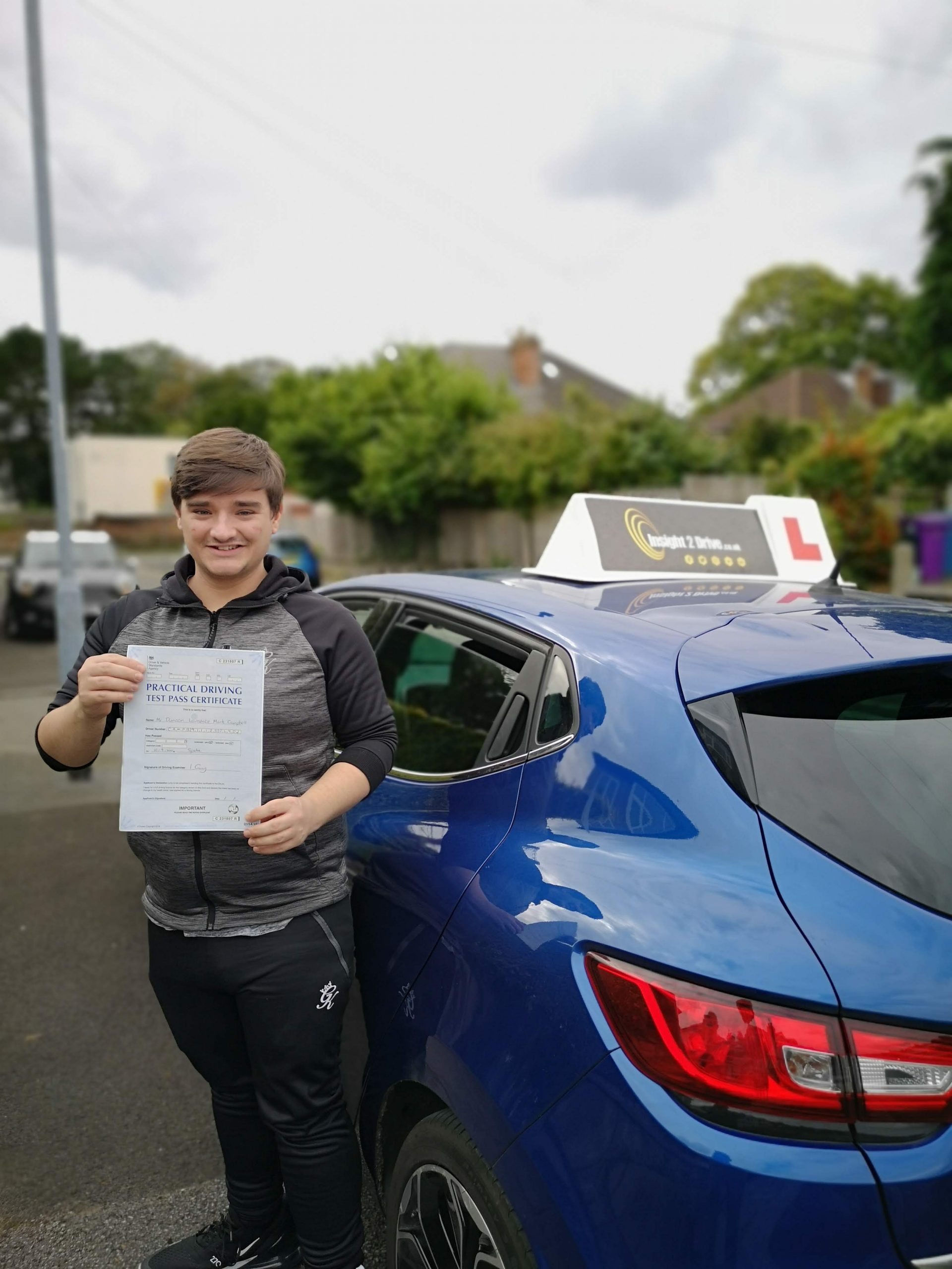 First time pass with Colin. L17